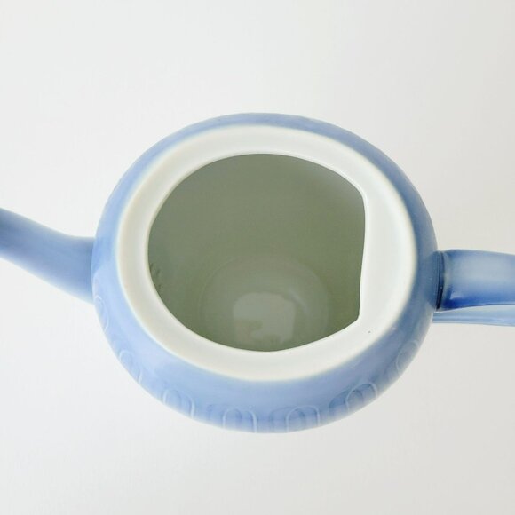 Vintage B&G Coffee Pot Ballerina Coastal Blue Ombre Bing & Grondahl Denmark - Picture 4 of 13